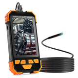 American Mutt Tools Waterproof Industrial Endoscope Inspection Camera - 1080p HD Borescope Camera with 6 Adjustable LED Lights - American Mutt Tools