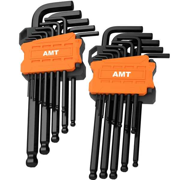 26pc Allen Wrench Set | Includes Metric and SAE Ball End Hex Key Sets